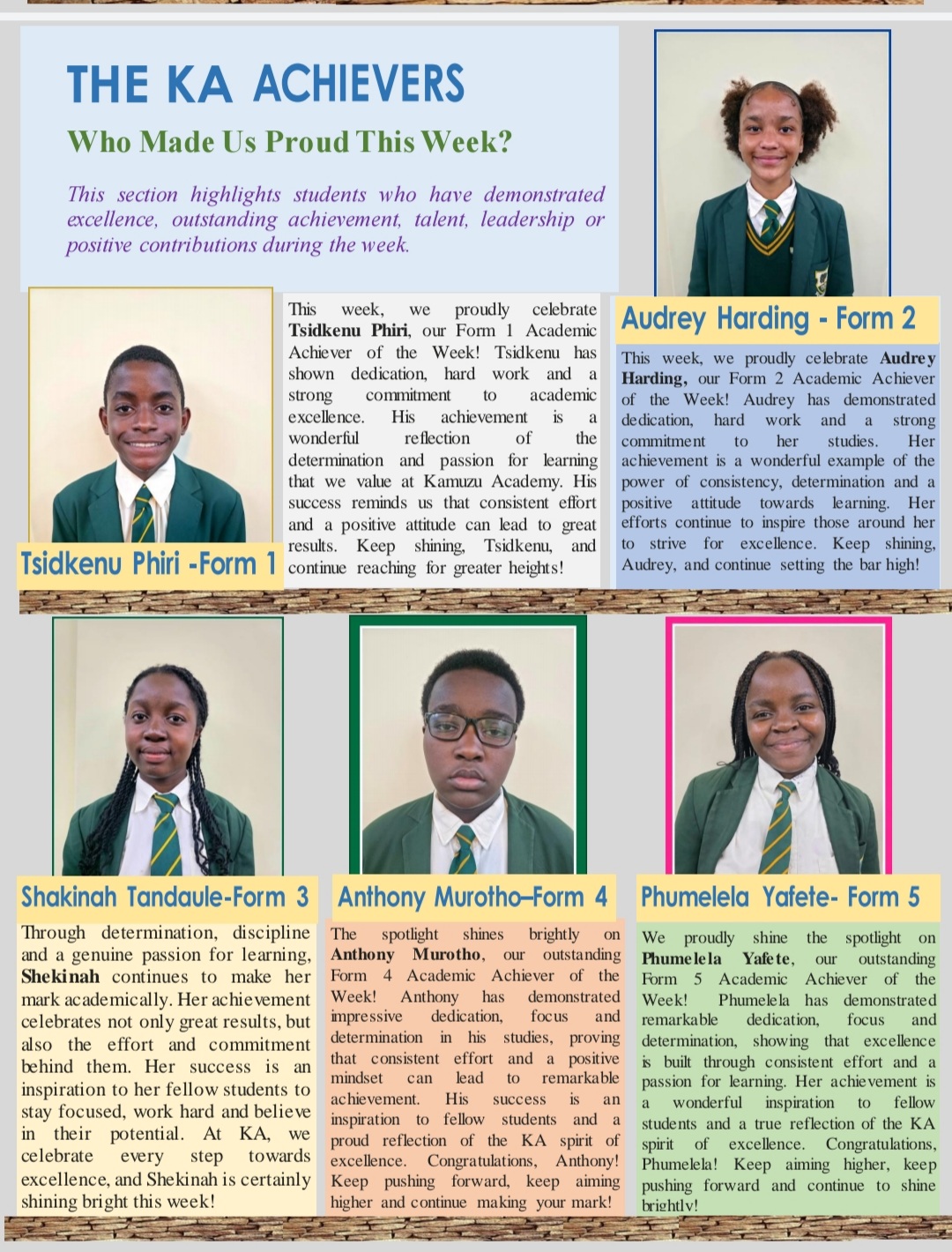The KA Weekly Newsletter is here!